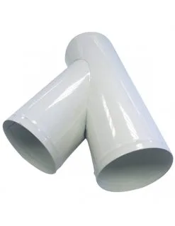 HOLZPROFI - Tuyau De Bifurcation Simple Ø Départ 100 Mm / Ø Sortie 100/100 Mm