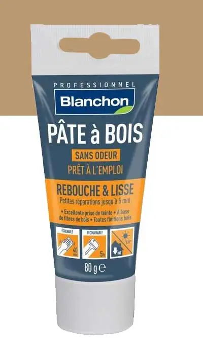 BLANCHON - Pâte à Bois - Rebouchage & Lissage - 80g - 250g - 500g - Différentes Teintes – Image 12